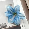 Hemerocallis Lírio Flor Guirlanda Adorno de Cabelo Grampo Pacote de Materiais Conjunto para Salão de Casamento Parede de Flores Arranjo de Flores Ornatos para Fotografia