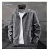 Chaqueta para Hombre de Talla Grande Nueva para Primavera y Otoño, Ropa Exterior, Deportes al Aire Libre, Holgada, Estilo Coreano, Casual, Versátil