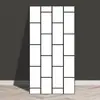 Pegatinas de Pared Tipo Azulejo Imitación Mármol, Decoración de Pared, Impermeables y a Prueba de Humedad, Cubre-Paredes para Baño, Pegatinas de Panel de Aluminio-Plástico, Paneles de Pared Autoadhesivos
