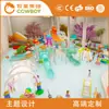 Parque Aquático Indoor Tobogã Infantil Grande Equipamento de Brincadeiras Aquáticas para Família Tobogã Infantil Personalizado