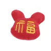 Bolsa Vermelha de Ano Novo da China Broche de Pelúcia Este Ano Desenho Animado Fofo Pingente de Festival da Primavera Acessórios de Joias Diy Atacado