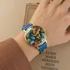 Reloj de Cuarzo Estilo Étnico Nuevo 2026 con Correa Tejida de Colores, Diseño Artístico Bohemio Vintage, Venta al por Mayor desde la Fuente