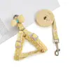 Cuerda para perro correa para perro mascota pata de gallo estrella de mar gato correa de pecho para perro correa para perro correa para perro suministros para mascotas