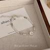 Pulseira Nova Tulipa Pérola Estilo Coreano Feminina Luxo Leve Nicho Exquisito Versátil Personalizada para Namoradas Presente