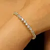 Conjunto de Duas Peças de Colar Gargantilha e Pulseira Zircônia Pérola Luxo Leve, Conjunto de Corrente para Clavícula Estilo Francês para o Dia a Dia, Acessórios para Noiva