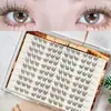 Cílios Postiços Transfronteiriços, Estilo Leve, Design Segmentado com Degradê Sutil, Criando um Look em Camadas, Suave e Brilhante, Volume Grande