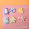 Pegamento en Crema, Accesorios de Resina, Criaturas Marinas Lindas, Paquete de Materiales para Joyería Hecha a Mano DIY, Pequeños Adornos Lindos de Dibujos Animados