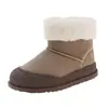 Botas de Algodón para Niñas 2025 Invierno Nuevas Botas Casuales Cálidas de Terciopelo para Niños Botas Cortas de Cachemira Antideslizantes para Niños para Exteriores