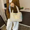 Nueva Bolsa de Lona Jacquard Estilo Nacional para Mujer 2026 Nueva Bolso de Hombro Bordado de Moda Pequeño Bolso de Axila para Viajero de Invierno