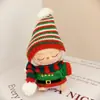 Llavero de Primera, Segunda y Tercera Generación Labubu Ropa Caja Sorpresa Ropa de Muñeca Labubu Gorro Navideño Bufanda Suéter Traje