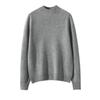 Suéter de Cashmere Grosso com Gola Meia-Alta para Mulheres, Tricô Pulôver, Comércio Transfronteiriço, Suéter Solto, Camiseta Básica, Top