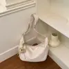 Bolsa Transversal de Ombro Único com Personalidade Casual Textura Fashion Nova Bolsa Primavera/Verão 2026 Bolsa de Bolinho Feminina de Nicho