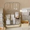 Internet Celebridade Luz Cosméticos de Luxo Cuidados com a Pele Caixa de Armazenamento Quarto Armário de Armazenamento Moderno Simples Batom Cosmético Rack de Armazenamento