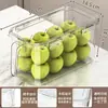 Caixa de Armazenamento para Geladeira de Grau Alimentício, Caixa para Conservar Frescos, Organizador de Frutas e Vegetais para Cozinha, Solução Especial de Armazenamento para Ovos Congelados e Dumplings