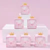 12 Peças/Pacote Caixa de Doces Quadrada Borboleta Festa Aniversário DIY Patch Caixa de Presente Embalagem Caixa de Doces Casamento Caixa de Lanches