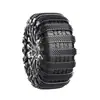 Cadena de nieve para neumáticos de automóvil, cadena de nieve de plástico para emergencias de invierno, engrosamiento y ensanchamiento, cadena de nieve de plástico para vehículos todoterreno de uso general.