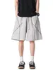 Shorts de Secagem Rápida Estilo Americano Dopamina para Homens e Mulheres, Calças de Cinco Pontos Leves para Uso Externo no Verão, Shorts Esportivos Linha Retrô Hasselblad