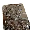 Suministros Taoístas Marca Lightning Zaomu Colgante de Material de Jade Colgante del Emperador Zhenwu Marca Caiku