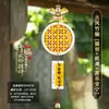 Decoração Suspensa de Sino dos Ventos Kit de Material DIY Tecelagem de Bambu Presente Artesanal para Pais e Filhos Pingente de Sino Atividade de Estudo para Construção de Equipe