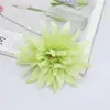 Flor de Dalia Artificial de 12 cm, Flor Falsa para Decoración de Bodas, Accesorios para Pasador de Pelo Hanfu Hechos a Mano DIY, Venta al por Mayor desde el Fabricante