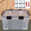 Caja de Almacenamiento Grande para Maletero de Coche Cubo para Pesca Salvaje Caja para Peces Vivos Sellada a Prueba de Fugas Transporte Transparente Engrosado Mai Tai Bao