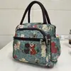 Bolso Nuevo para Mujer Bolso de Tela Impermeable Bolso Grueso de Cinco Capas para Mamá Bolso de Mano para el Trabajo Bolso para Lonchera Bolso de Mano Bolso de Regalo para Mamá