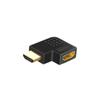 Adaptador de línea HDMI hd versión 2.0 línea dvi VGA HD macho a hembra extensión codo mini MICRO TV