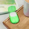 Pastilhas de Sabão Portáteis em Caixa, Pastilhas de Sabão Descartáveis, Pastilhas Absorventes para Viagens ao Ar Livre, Pastilhas de Limpeza