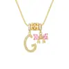 Collar con Letras Dopamina Popular Transfronterizo Set de Tres Piezas con Accesorios de Lazo, Elegante y Versátil Set de Collares con Letras