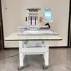 1201F Máquina de Bordado Computadorizado de Cabeça Única Ye Bordado Puro Função de Bordado Plano Peça de Corte 40*50cm Bordado de Cabeça Única 12 Agulhas