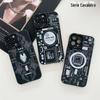 Marca de moda para capa de celular masculino VIVO X80 X70 Y77 personalidade IQOONEO5 moda S15 furo fino Y55S