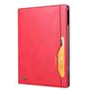 Adecuado para iPad Pro 12.9 con ranura para lápiz ranura para lápiz amasado tarjeta funda plana abatible Air 2 soporte funda de cuero