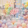 Globos de Alto Gama Color Macarrón 5/10/12 Pulgadas Set de Globos Flotantes para Decoración de Fiesta de Cumpleaños Transfronteriza