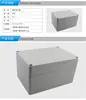 Caja de Plástico Fabs de Agujero Abierto del Fabricante Caja de Distribución de Energía para Exteriores con Caja Terminal de Monitoreo de Oreja