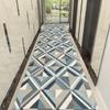 Alfombra para Entrada de Corte 3D Pasillo de Entrada Pasillo Escalera Alfombra para Tienda Completa Hogar Sala de Estar Dormitorio Mesita de Noche Alfombrilla Antideslizante