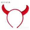 10000 Adereços de Decoração de Halloween Headwear de Animal Headband com Chifre Luminoso Acessórios de Cabelo Chifre de Diabo Headband de Chifre Grande