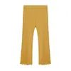 Pantalones de Campana para Niña Verano Delgados de Seda de Hielo Largos Estilo Princesa Popular Pantalones Casuales para Niña Pantalones Elegantes Venta al por Mayor
