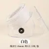 Cuerda Redonda Encerada en Caja para Manualidades Tejido a Mano Cuerda para Collar Cordón No Descolorante Cuerda de Cera para Pulsera Cadena para Colgar