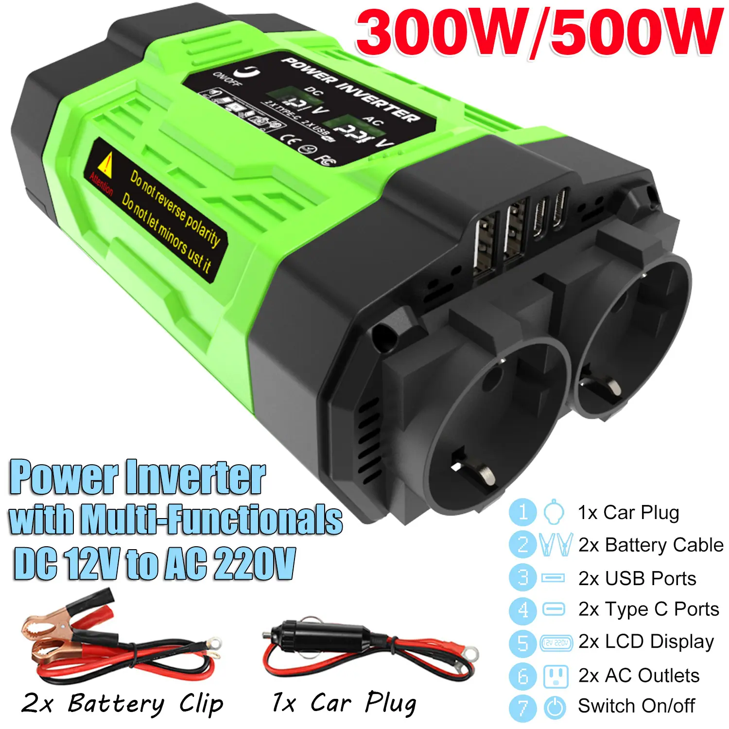 逆变狗 欧规300W500W 1 主图 细节优势
