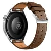 Adecuado para Huawei Gt6 Correa de Cuero Genuino Oficial Mismo Estilo Tipo Pulsador Correa de Cuero Genuino para Reloj Huawei Gt6 22mm