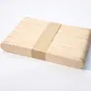 Niños adultos esterilización médica desechable depresor de lengua de abedul depresor de lengua de madera estéril fábrica venta al por mayor tabla raspadora de cera