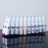 Tinta profissional para tatuagem 5ml pigmento à base de água 54 cores conjunto consumíveis corante pigmento semi-permanente para tatuagem pequena