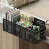 Dormitorio junto a la cama cesta colgante estante de almacenamiento litera superior colgante junto a la cama cosa buena artefacto dormitorio estante de almacenamiento sin perforaciones