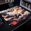Mouse Pad Profissional para Jogos E-Sports com Base de Borracha Natural Pura, Espessado, Confortável, Resistente ao Desgaste e Antiderrapante, Série Fera da Tendência Nacional