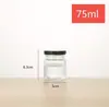 Pote de Vidro Transparente Pequeno Selado Garrafa de Mel Ninho de Pássaro Garrafa Hexagonal de Geleia de Mel Engarrafado