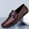 Zapatos de Hombre de Piel Genuina 2026 Nuevo Estilo Zapatos de Negocios Británicos Transpirables Suela Suave Zapatos Casuales Mocasines Slip-on Hombre
