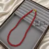 Colar de Pérolas Shi Jia Zhengyuan Temperamento Feminino High-end Light Luxury Niche Collar Colar de Corrente Novas Explosões Femininas