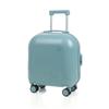 Mini Maleta Portátil con Contraseña para Niños Maleta de Viaje de 20 Pulgadas con 18 Cremalleras Maleta de Cuero Maleta con Ruedas Maleta de Cabina