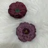 Cabeça de flor de crisântemo artificial grande para acessórios de cabelo feitos à mão, atacado de fornecedor internacional
