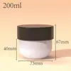 Productos para el Cuidado de la Piel, Mascarilla Facial, Mascarilla de Barro, Botellas Reutilizables, Exfoliante Corporal de 30-500 ml en Frascos de PP, Sales de Baño y Mascarilla para el Cabello en Envases Reutilizables